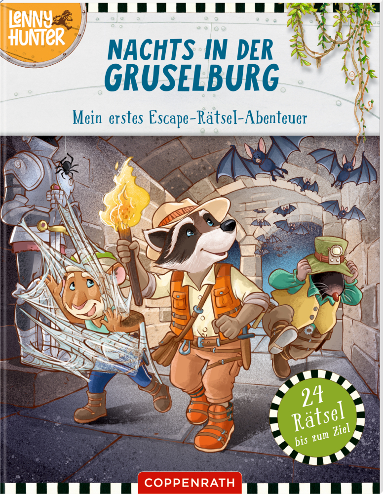 Escape-Rätsel-Abenteuer: Nachts in der Gruselburg - Lenny Hunter