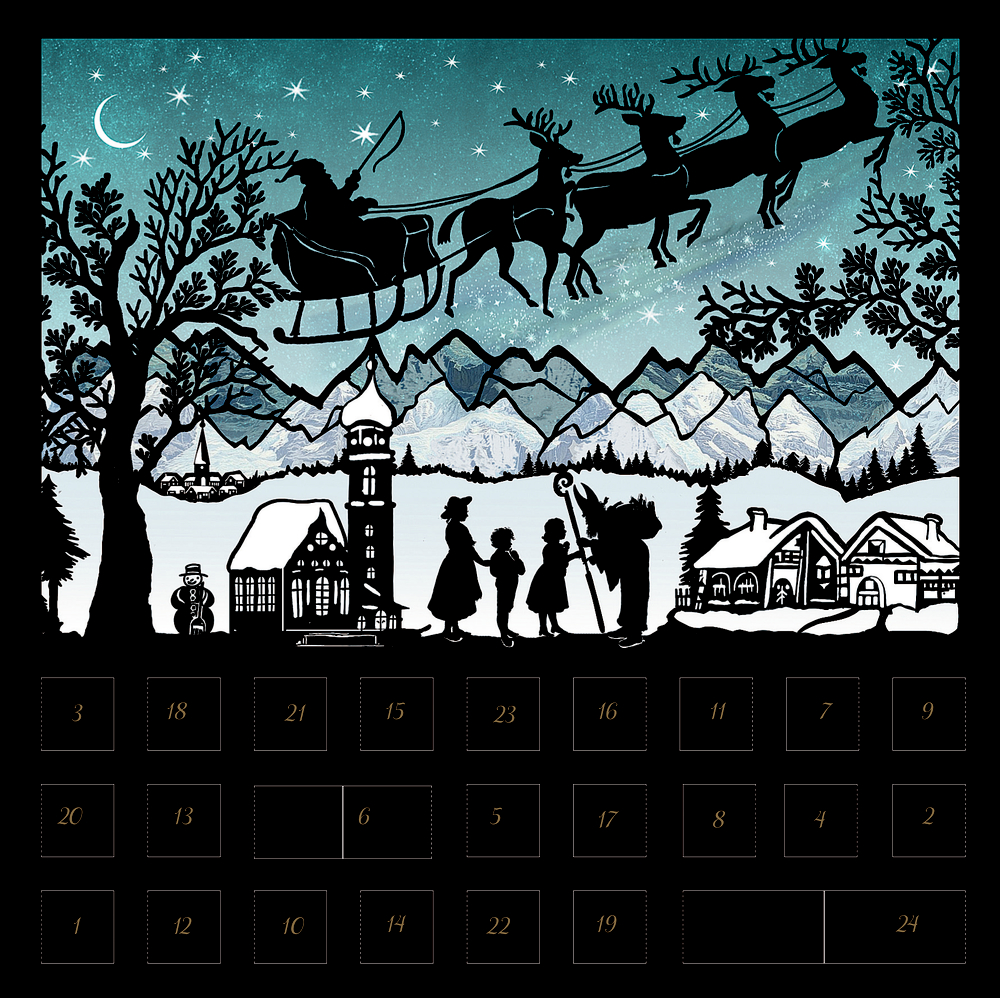 Stille Nacht, Mini-Adventskalender (Behr)