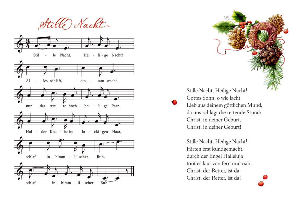 Schöner lesen! No. 38: Stille Nacht, heilige Nacht (Bastin)