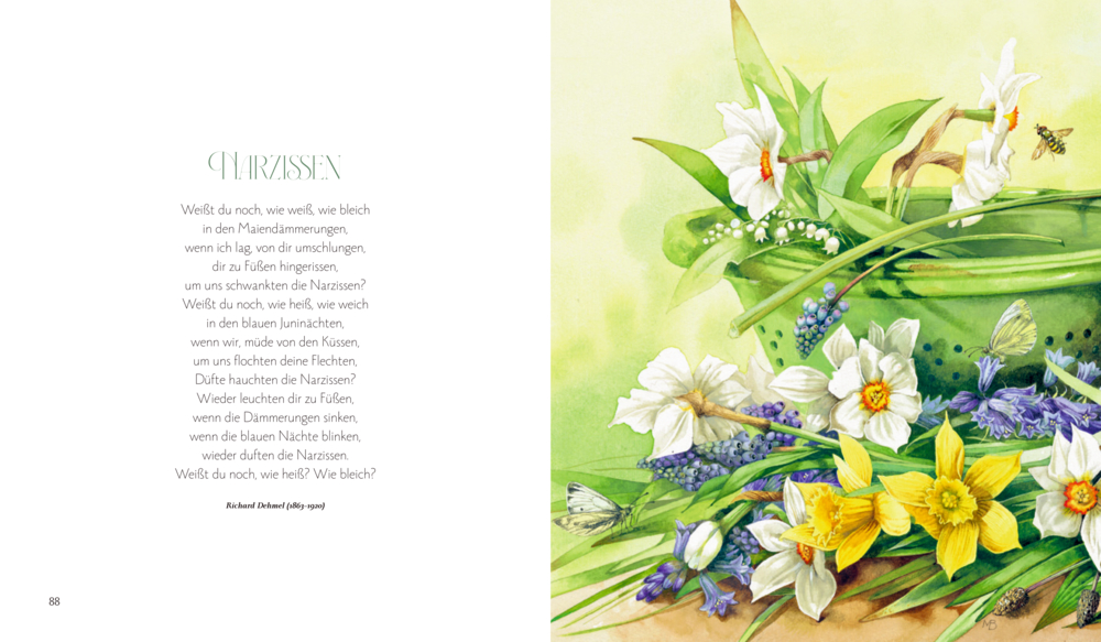 Inspirationen: Vom Zauber der Blumen - M. Bastin