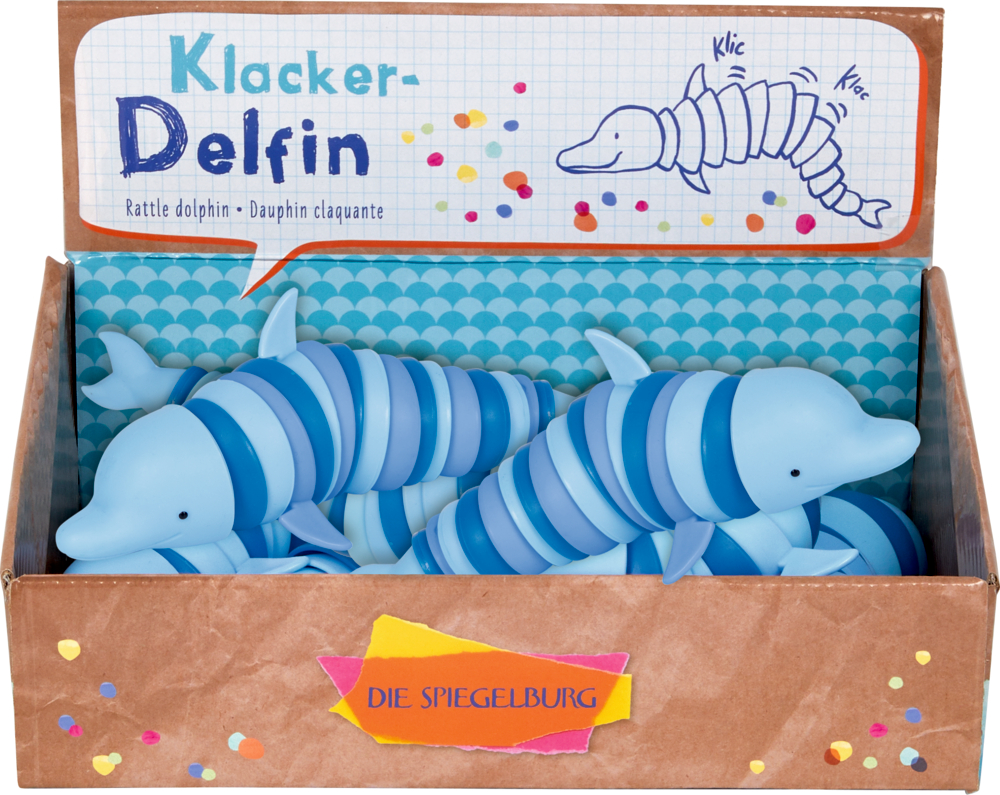 Klacker-Delfin - Bunte Geschenke