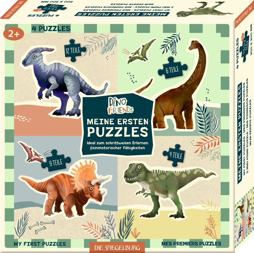 Meine ersten Puzzles - Dino Friends