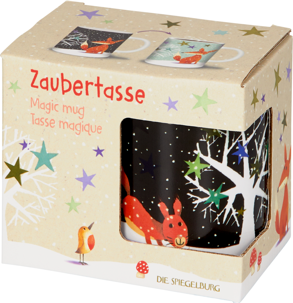 Zaubertasse - Winterzauber im Weihnachtswald