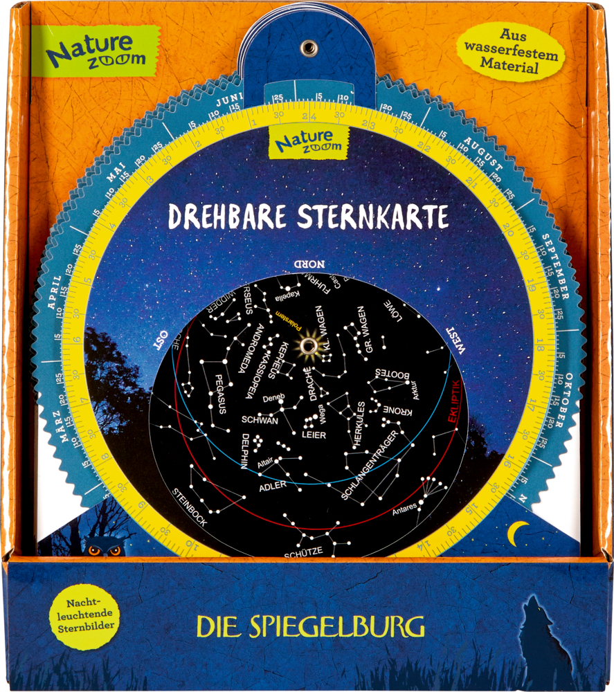 Drehbare Sternkarte - Nature Zoom