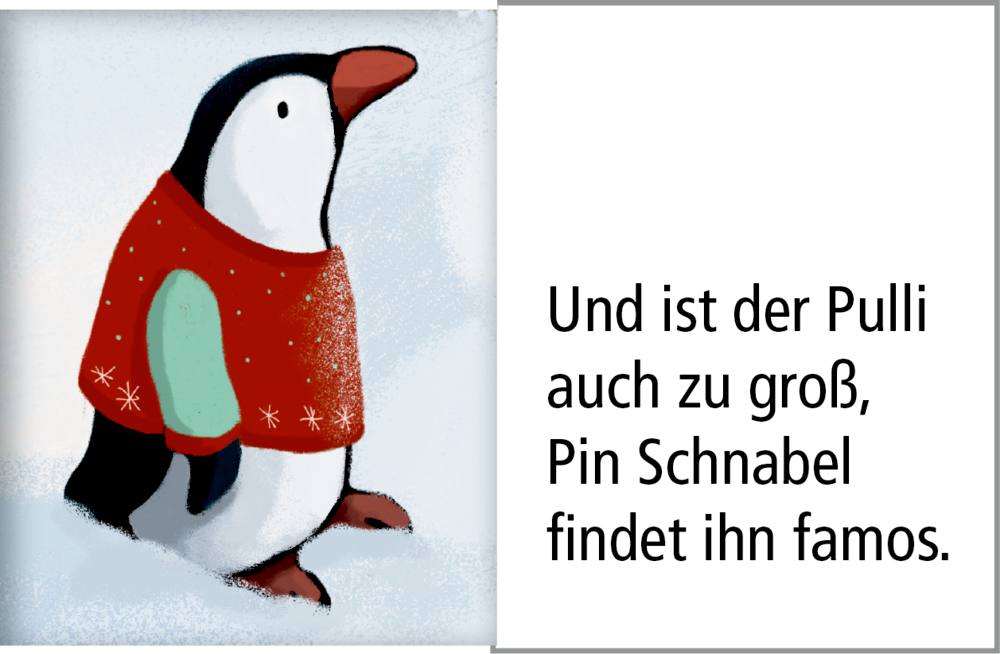 Pinguin-Weihnacht, Wand-Adventskalender