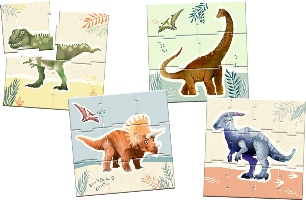 Meine ersten Puzzles - Dino Friends