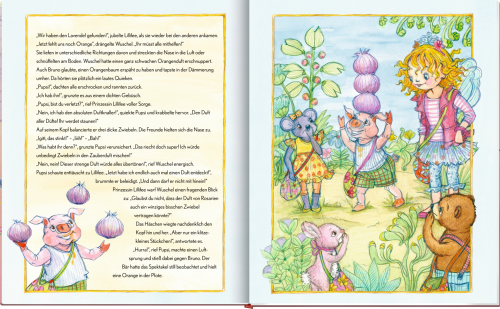 Prinzessin Lillifee im Garten der Düfte (Duftbuch)