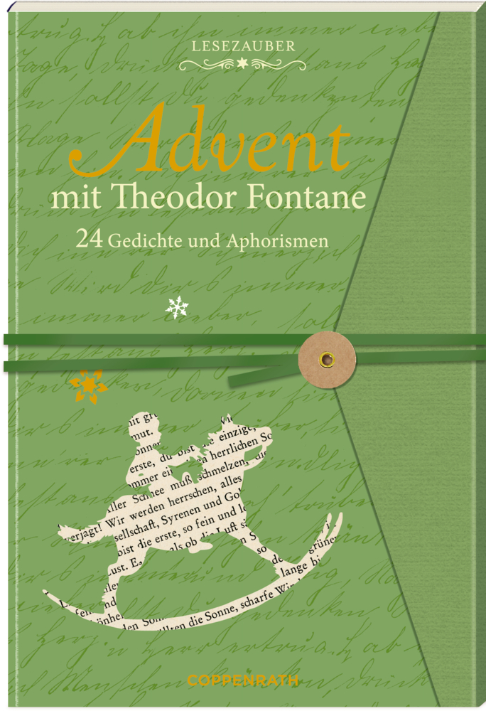 Lesezauber: Advent mit Theodor Fontane - Briefbuch zum Aufschneiden