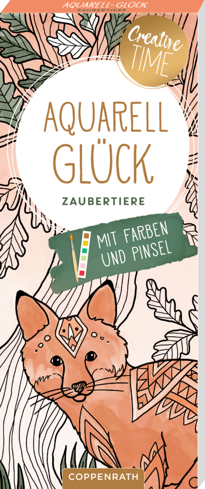 Aquarell-Glück Zaubertiere - Creative Time