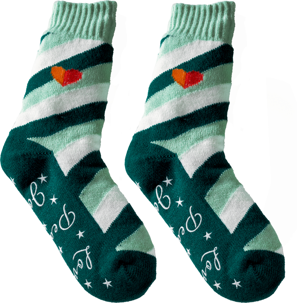 Kuschelsocken mit Anti-Rutsch-Sohle - Cozy Christmas (one size/Gr.36-41)