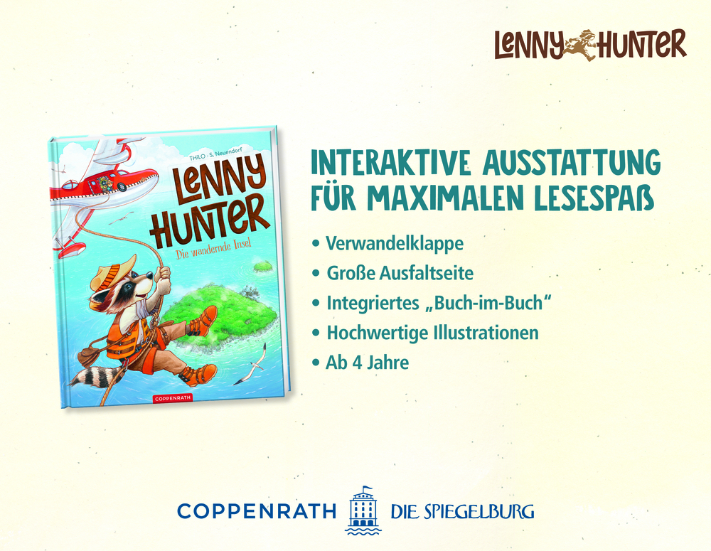 Lenny Hunter (Bd.3) - Die wandernde Insel