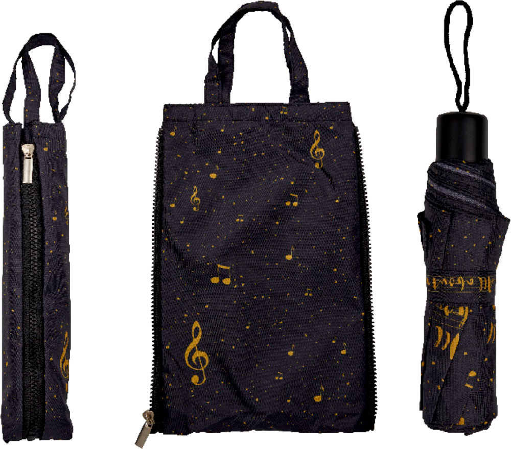 Taschenschirm & Duo Bag - All about music