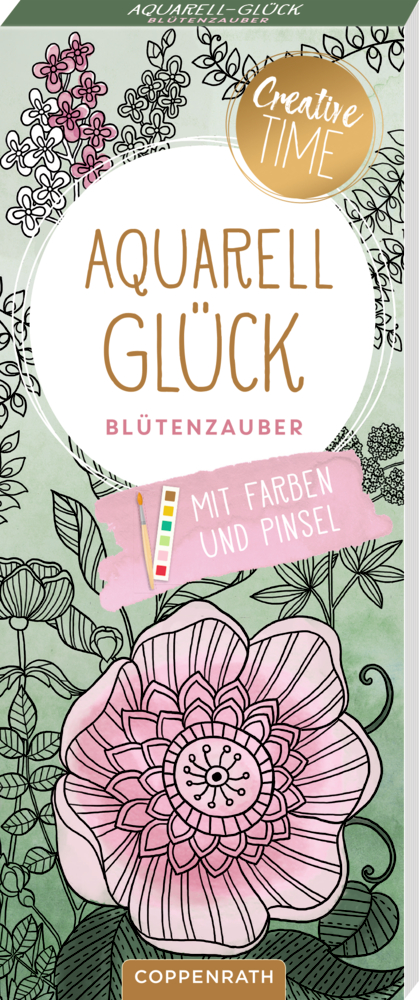 Aquarell-Glück Blütenzauber - Creative Time