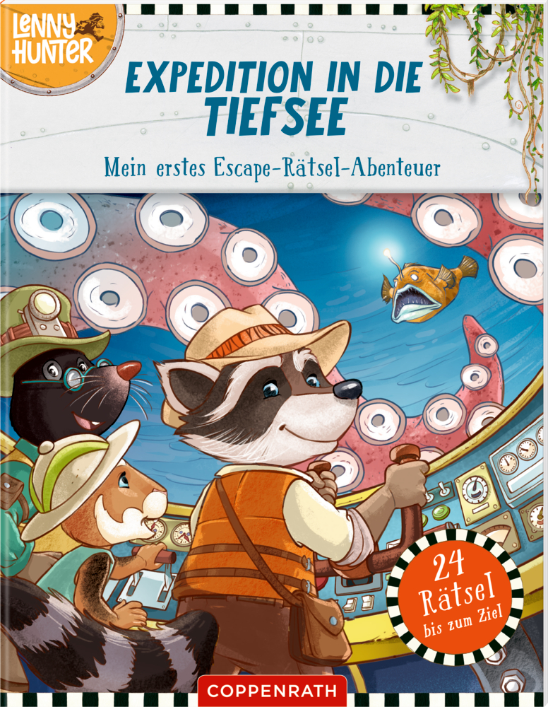 Escape-Rätsel-Abenteuer: Expedition in die Tiefsee - Lenny Hunter