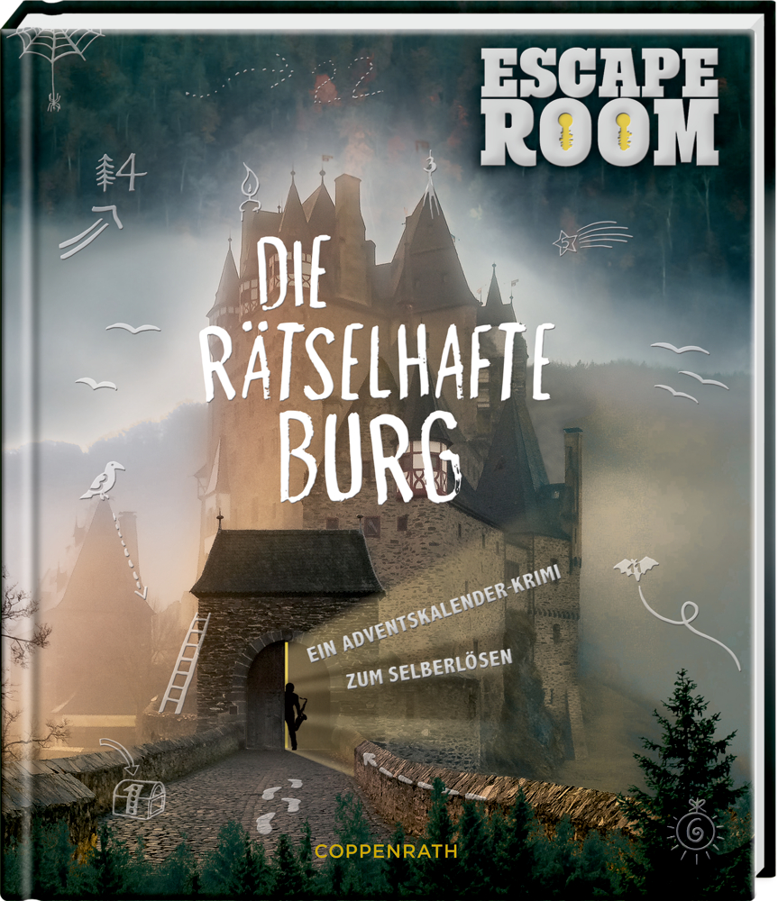 Adventskalenderbuch: Escape Room - Die rätselhafte Burg