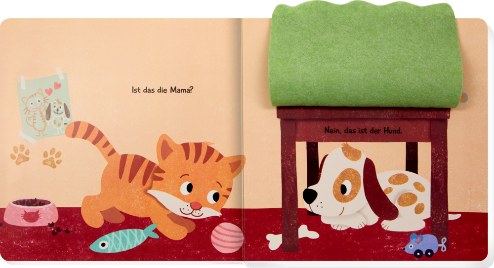 Wo ist Mama, kleine Katze? (Fühlen&begreifen)