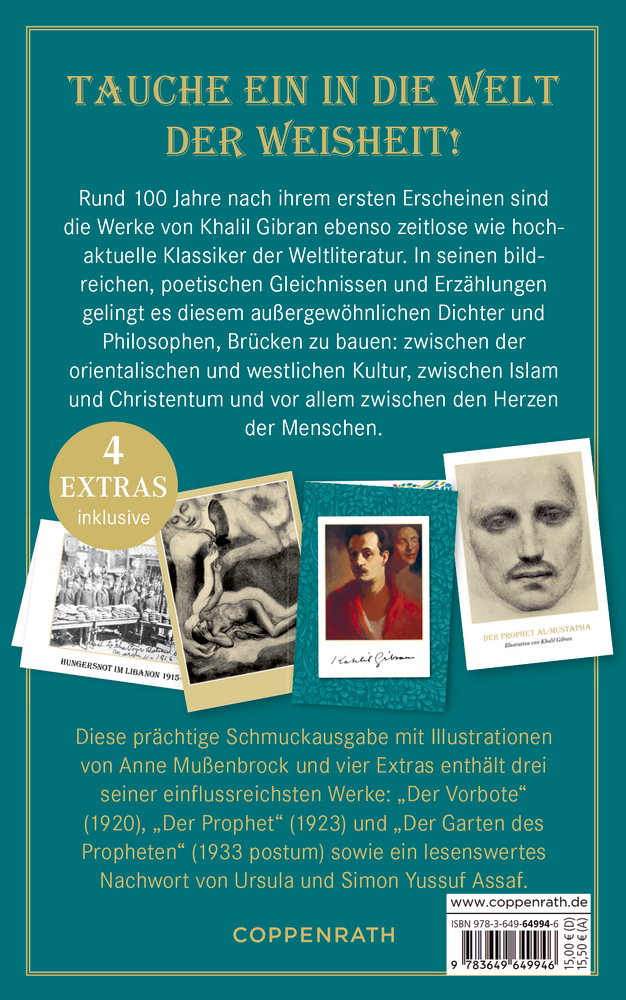 Mini-Schmuckausgabe: Khalil Gibran, Der Prophet