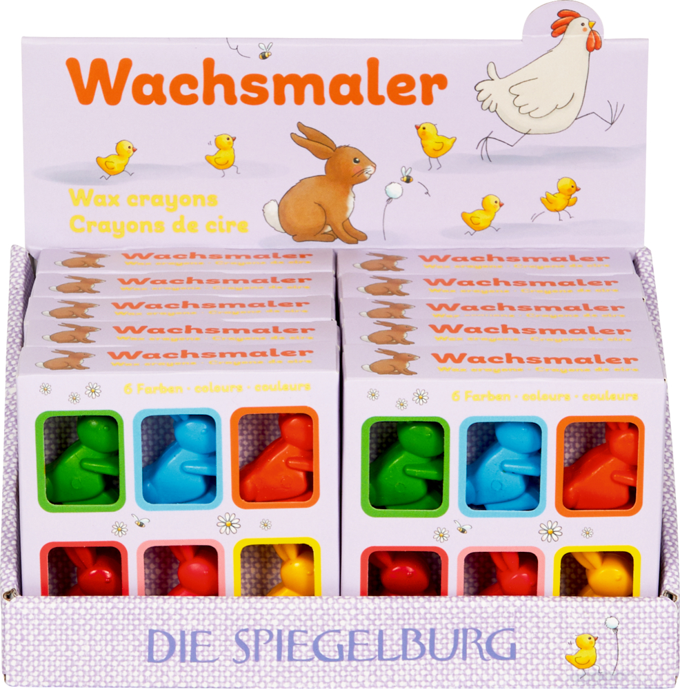 Hasen-Wachsmaler - Fröhliche Ostern