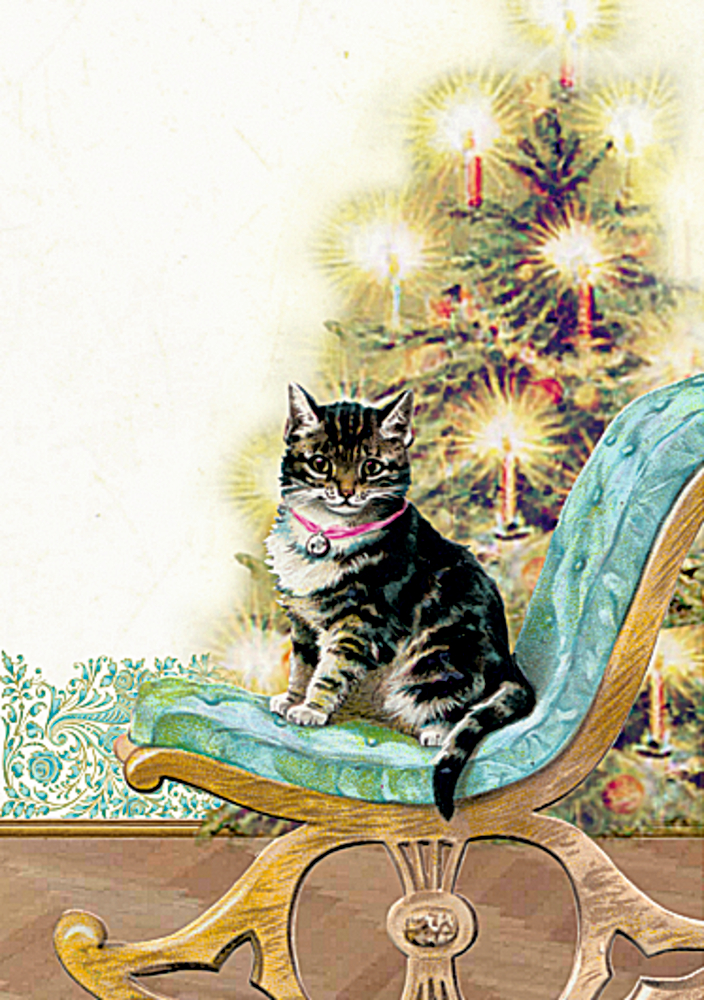 Katzen im Advent, Wand-Adventskalender A3 (Behr)