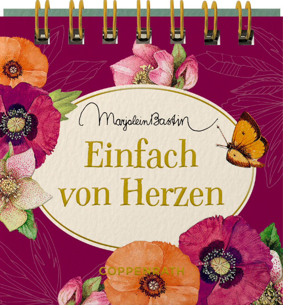 Mini-Spiralaufsteller: Einfach von Herzen (M. Bastin)