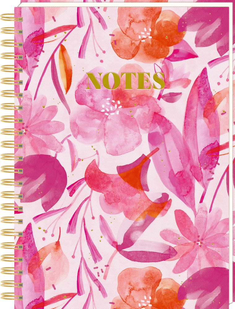 Ringbuch DIN A4: Notes - All about pink