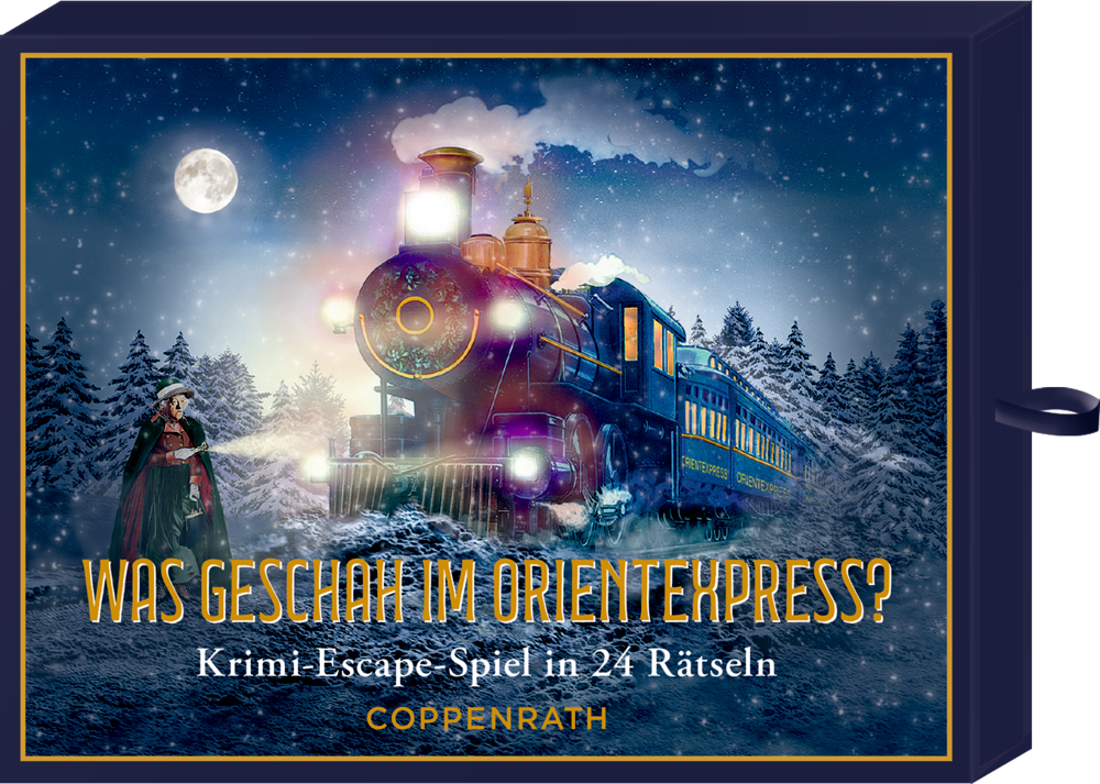 Was geschah im Orientexpress? Krimi-Escape-Advents-Schachtelspiel (Behr)