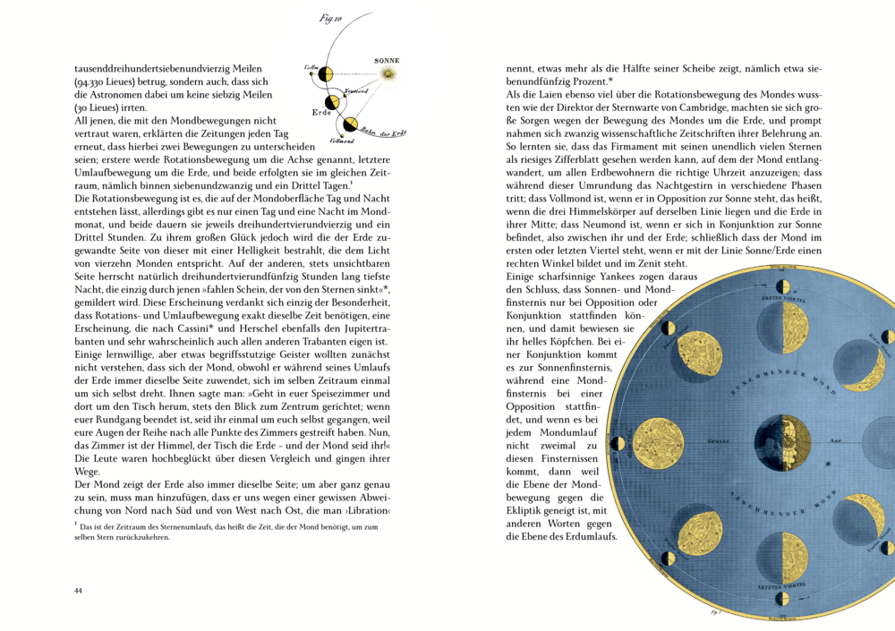 Große Schmuckausgabe: J. Verne, Von der Erde zum Mond & Reise um den Mond