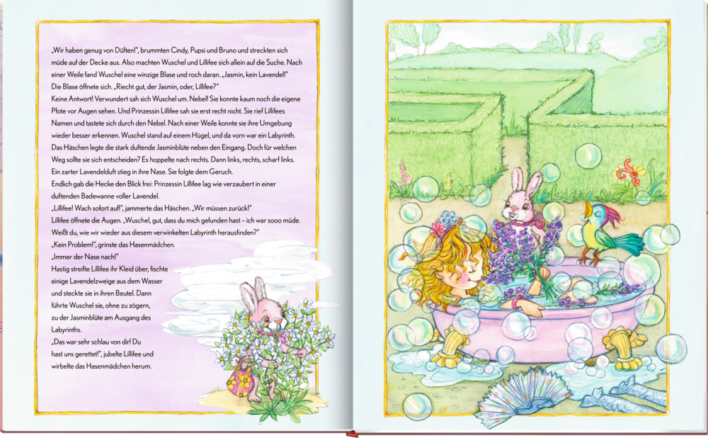 Prinzessin Lillifee im Garten der Düfte (Duftbuch)