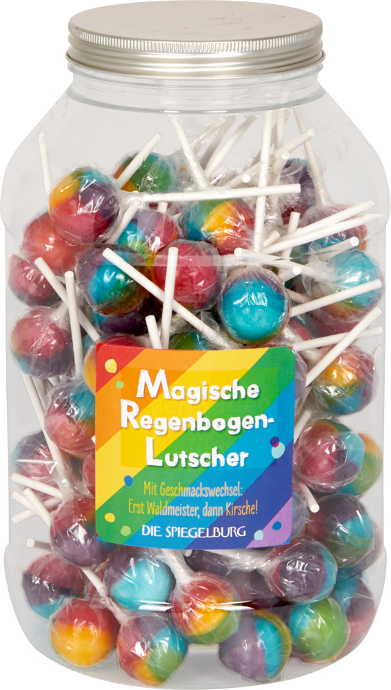 Magischer Regenbogen-Lutscher - Bunte Geschenke