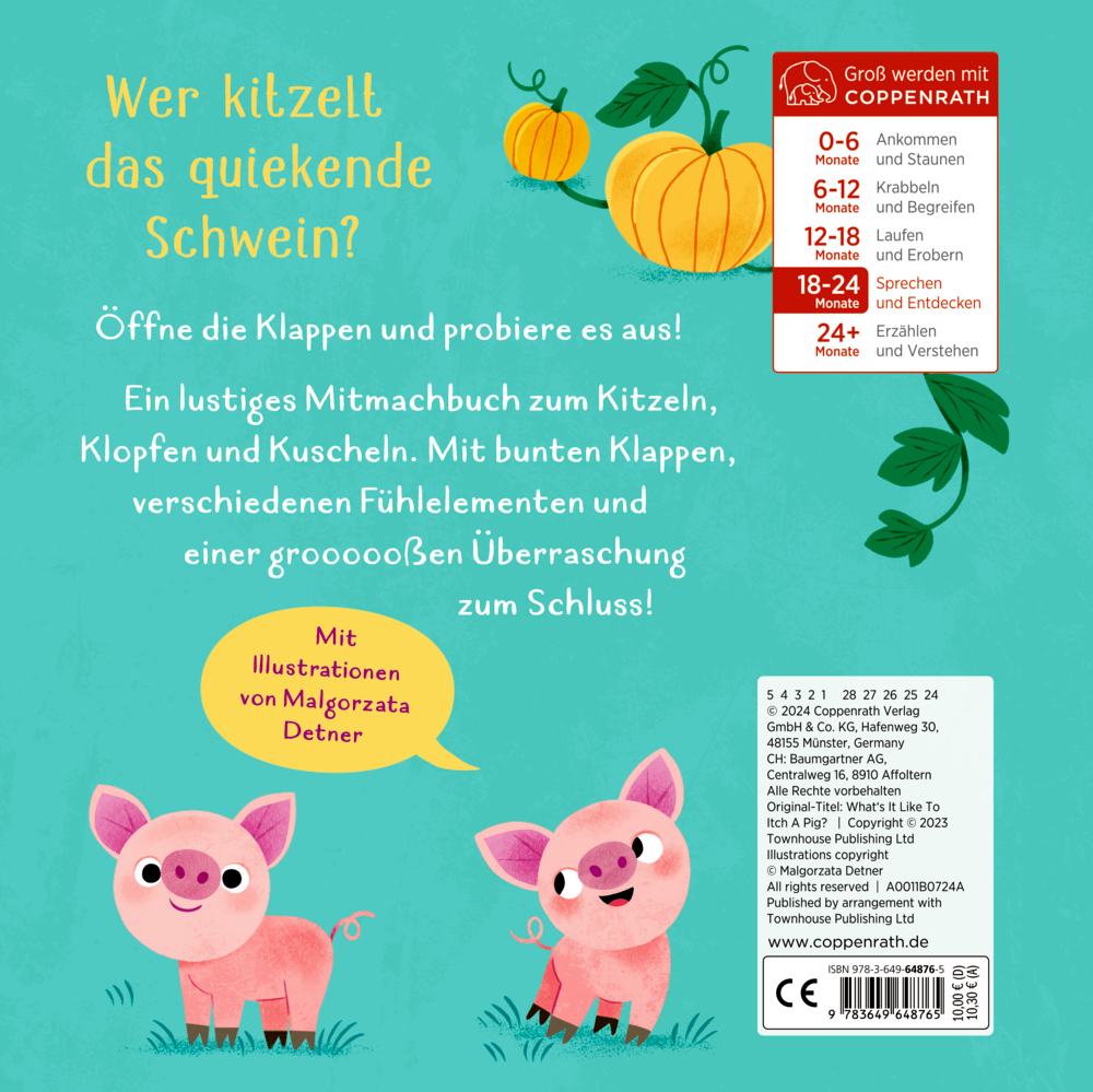 Wer kitzelt das Schwein? (Fühlen&begreifen)