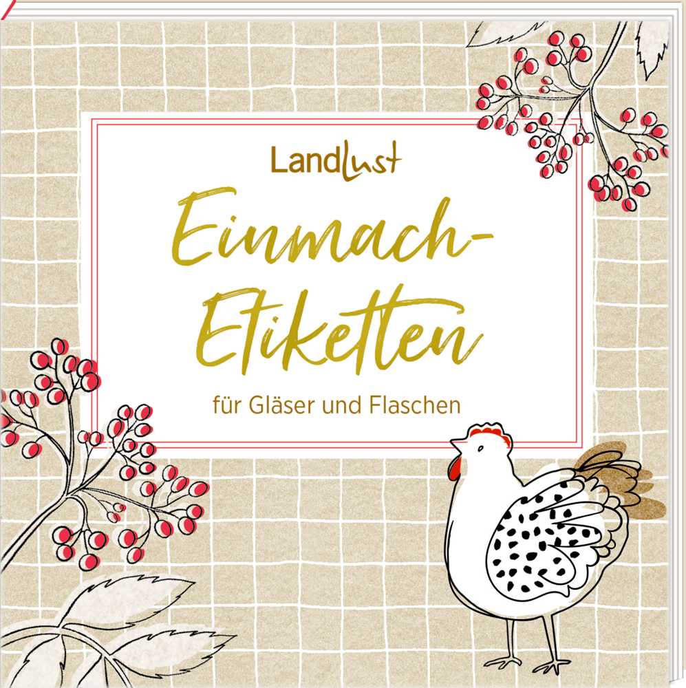 Etikettenbüchlein: Einmach-Etiketten - LandLust