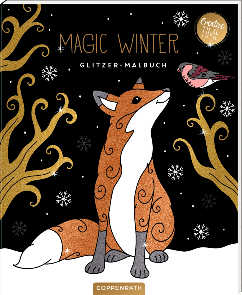 Glitzer-Malbuch - Magic Winter (Creative Time)