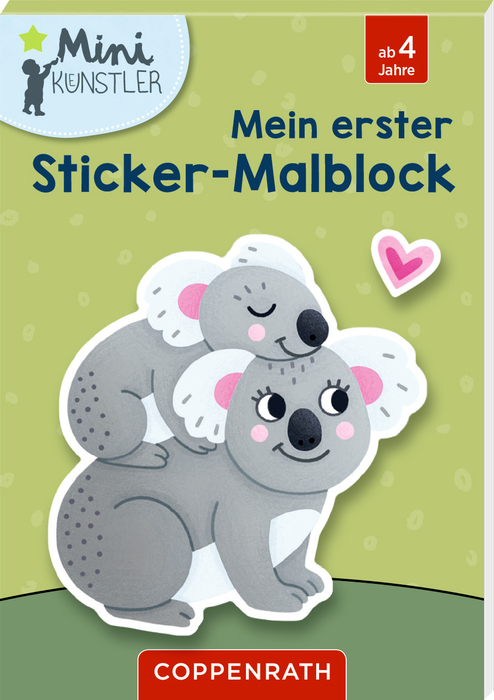 Meine ersten Stickerbilder "Einhörner/Dinosaurier/Tiere/Fahrzeuge"