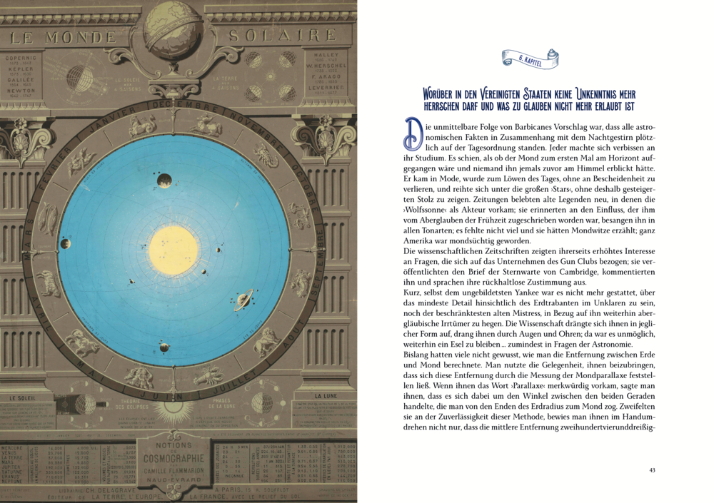 Große Schmuckausgabe: J. Verne, Von der Erde zum Mond & Reise um den Mond