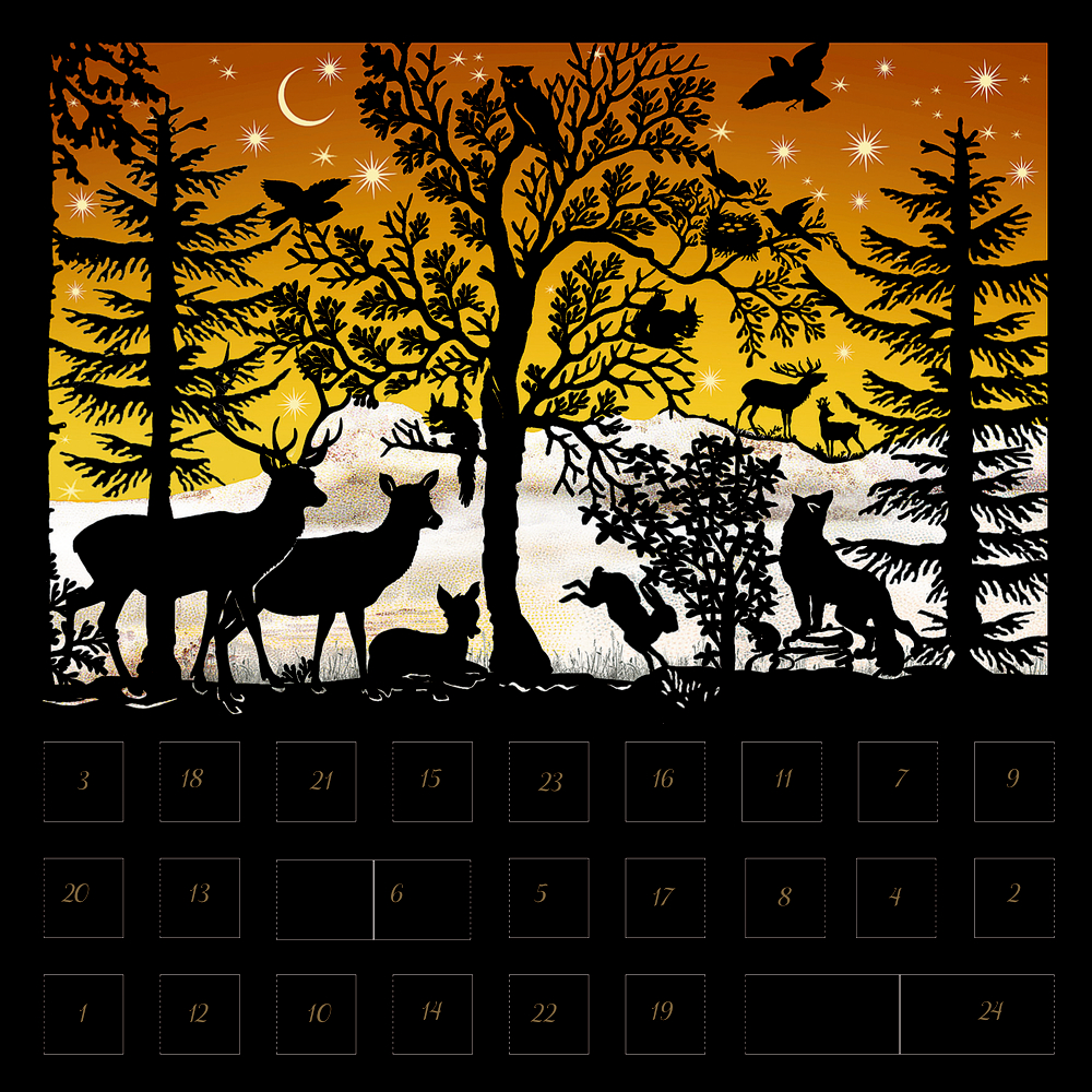 Stille Nacht, Mini-Adventskalender (Behr)