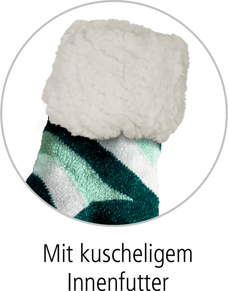 Kuschelsocken mit Anti-Rutsch-Sohle - Cozy Christmas (one size/Gr.36-41)