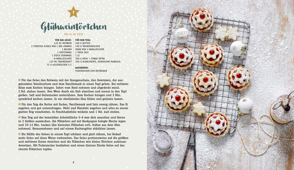 24 Plätzchen bis Weihnachten - Ein kulinarischer Adventskalender