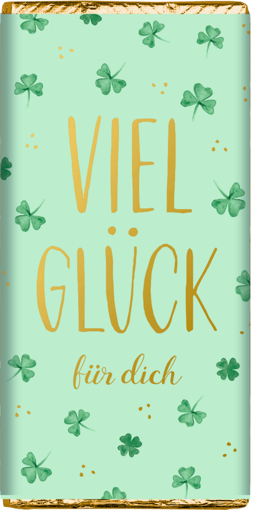 Glücks-Schokolade - Viel Glück (30 g)