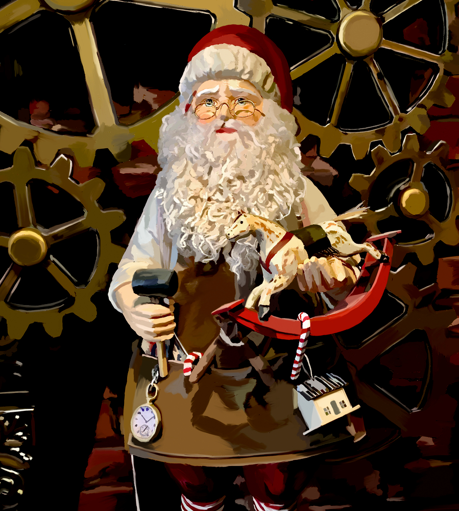 Nostalgischer Adventskalender für Erwachsene „Christmas Imaginarium“ 