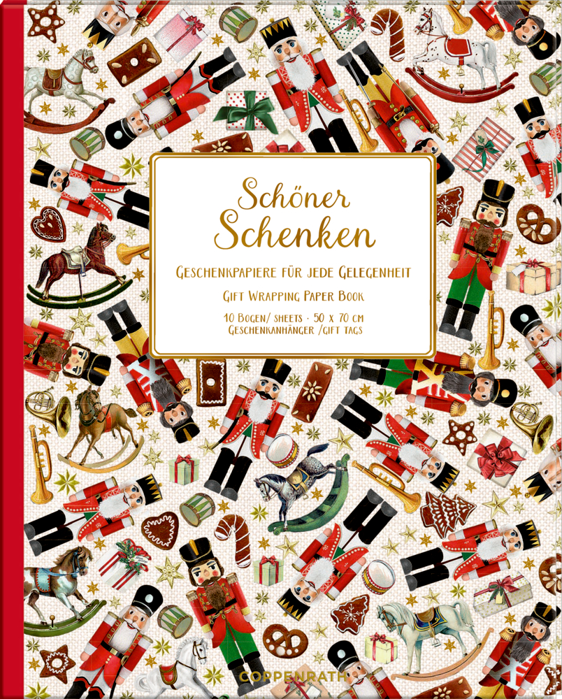 Geschenkpapier-Buch: Schöner schenken - Weihnachtlich (Behr)