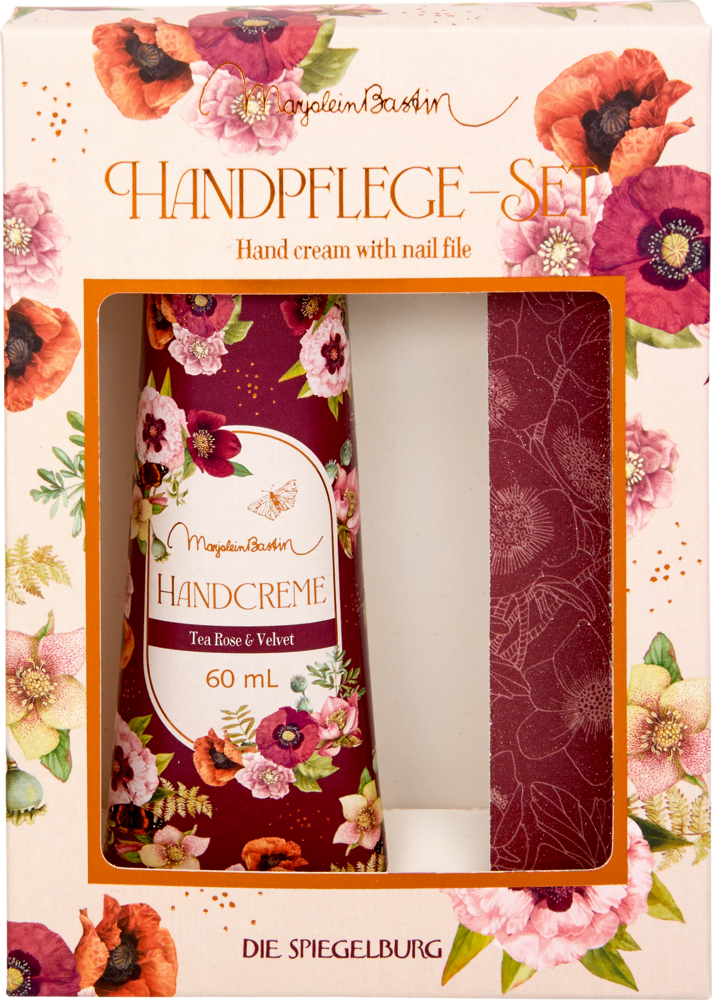 Handcreme mit Nagelfeile Blütenzauber - M. Bastin