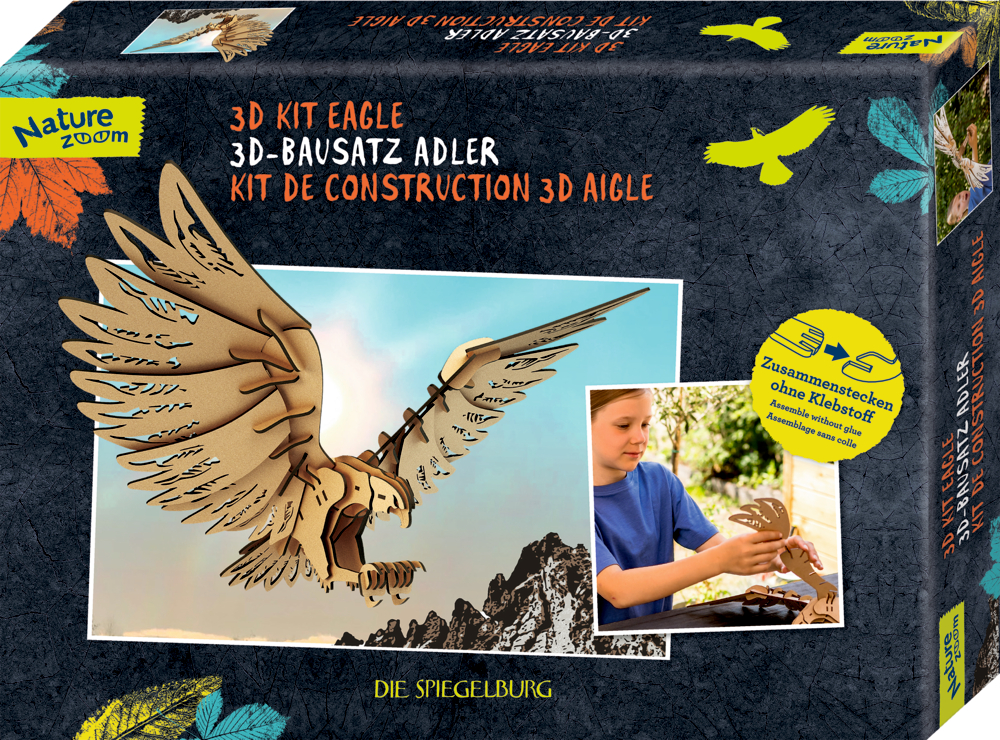 3D-Bausatz Adler - Nature Zoom