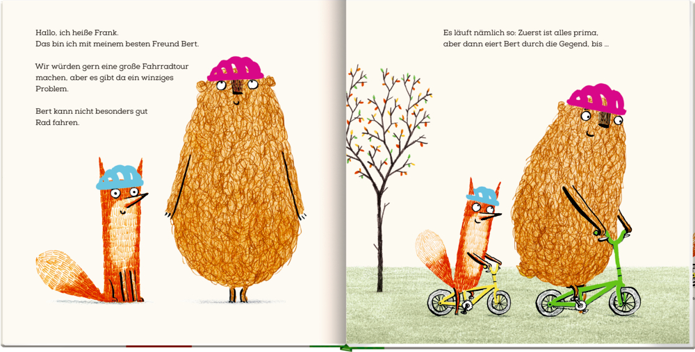 Frank und Bert (Bd.3) - Die Sache mit dem Fahrradfahren