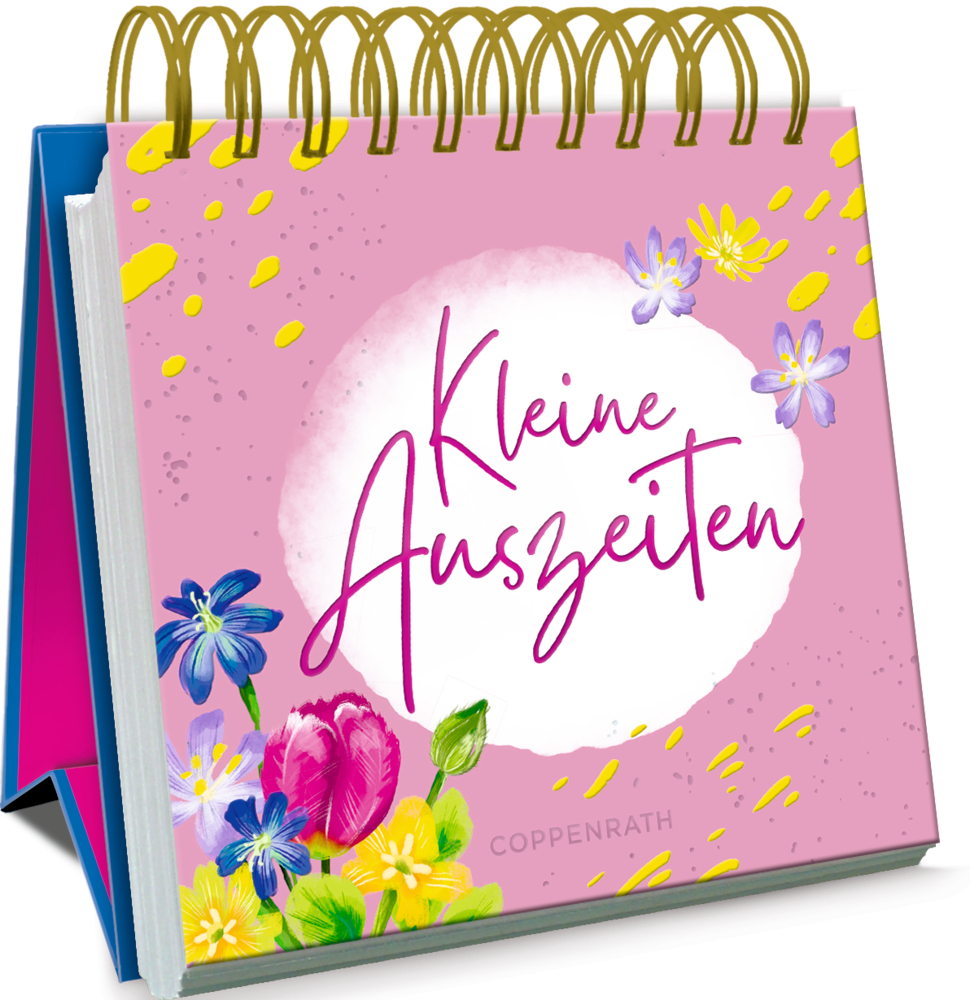 Kleines Spiralaufstellbuch: Kleine Auszeiten