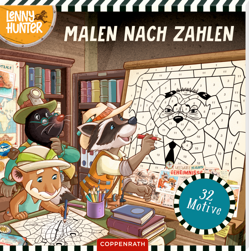 Malen nach Zahlen - Lenny Hunter