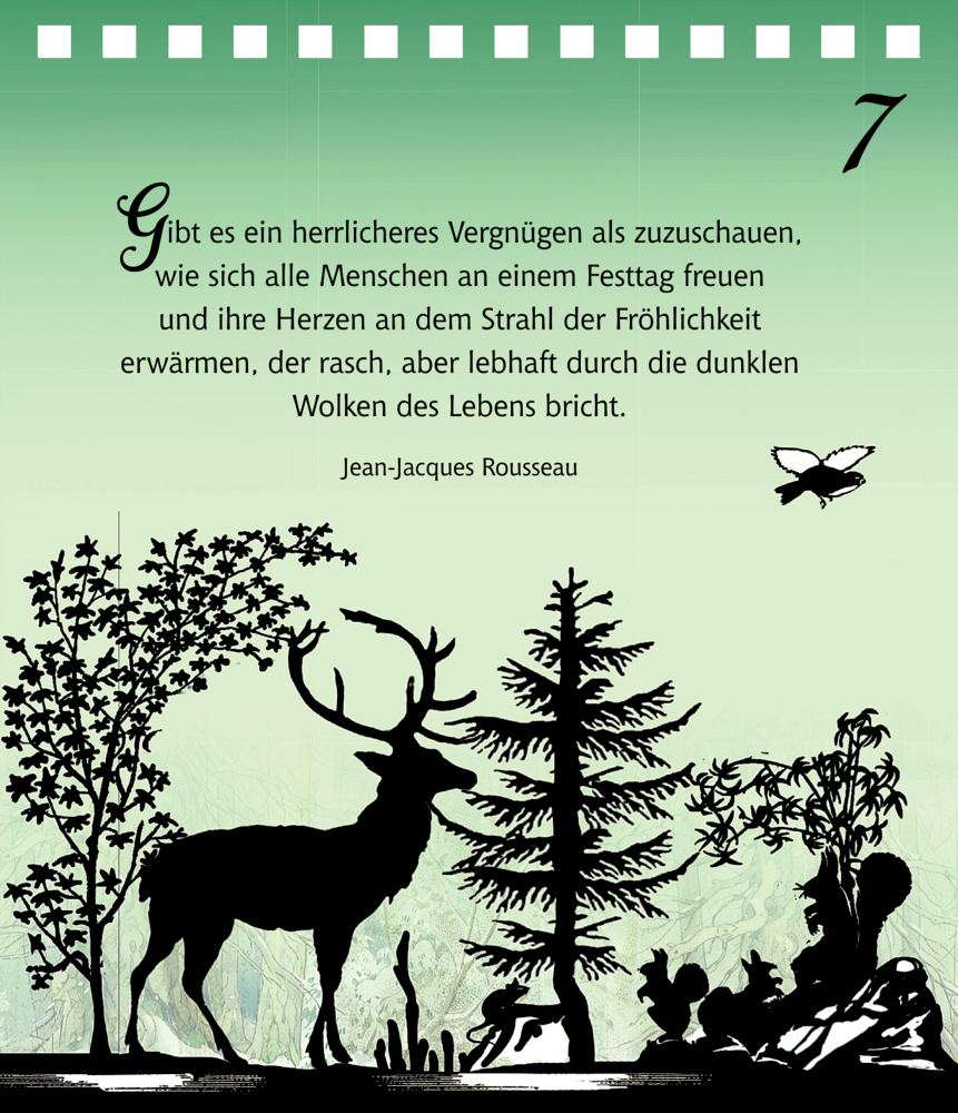 Die allerschönste Zeit ist da!, Tisch-Adventskalender (Behr)