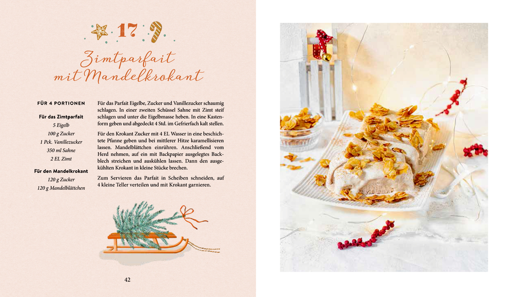 Buch-Adventskalender 24 Weihnachtsklassiker - Süße Rezepte für den Advent