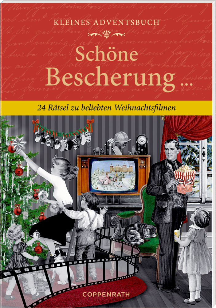 Schöne Bescherung, Adventskalender-Buch (Behr)