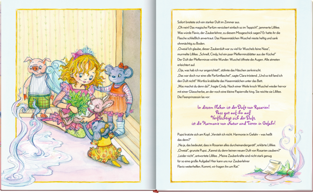 Prinzessin Lillifee im Garten der Düfte (Duftbuch)