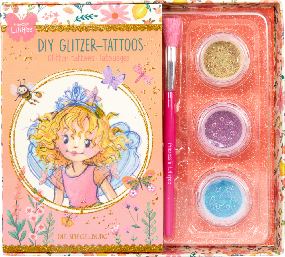 DIY Glitzer-Tattoos - Prinzessin Lillifee